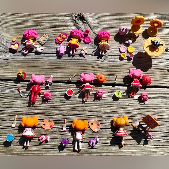 LALALOOPSY Mini Dolls Pets Accessories Playsets Crumbs Spot Pepper Toy Doll - Picture 15 of 15